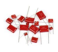 Accessori elettronici 20Pcs 100V CBB Condensatore a film in polipropilene 5mm 8mm 101 103 104 105 125J 221 222 223 224 225 332 333 334 Dispositivi elettronici (Size : 100V153J P5 15NF)