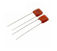 Accessori elettronici 20PCS 100V221J 220PF 5% Passo 5mm 220P 221 100V CBB Condensatore film in polipropilene Dispositivi elettronici