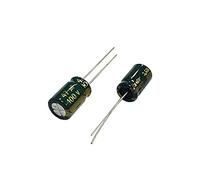 Accessori elettronici 20pcs 100V47UF 10x16mm condensatori elettrolitici in alluminio 100v 47uF 8x12mm ad alta frequenza bassa ESR 100wv 47mf Dispositivi elettronici (Size : 100v47uf 10x16mm)