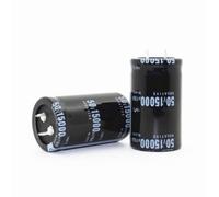 Accessori elettronici 20PCS-2PCS 50V15000uf Condensatore elettrolitico radiale 15000UF 50V 30x50mm Dispositivi elettronici (Size : One Size)