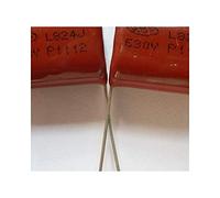 Accessori elettronici 20pcs CBB 824 630V 824J CBB21 0.82uF 820nF P22 Condensatore a film in polipropilene metallizzato Dispositivi elettronici