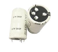 Accessori elettronici 24PCS-2PCS 2.7V 360F 2.7V360F 360F 36 * 64MM condensatore Condensatore Dispositivi elettronici (Size : 2.7V360F 5PCS)