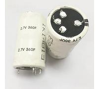 Accessori elettronici 24PCS-2PCS 2.7V 360F 2.7V360F 360F 36 * 64MM condensatore Condensatore Dispositivi elettronici (Size : 2.7V360F 2PCS)