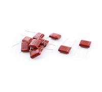 Accessori elettronici 250V 224PF In primo piano 220nF Radiale Efficacia affidabile Montaggio su foro passante Rettangolo Metallizzato Condensatore a film di poliestere 10 pezzi
