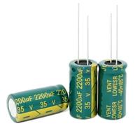 Accessori elettronici 25V 35V 100V 50V 63V 16V 450V 400V 2200UF 470UF 3300UF 1000UF 4700UF 47UF 22UF 10UF Dispositivi elettronici (Size : 63V470UF 13x21MM)