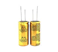 Accessori elettronici 2PCS 2.7V Condensatore R Tipo 1F 1.5F 2F 3.3F 4F 5F 8F 10F 15F 25F 30F 50F 60F 100F Registratore di Guida Condensatore Dispositivi elettronici (Size : 2.7V100F 18X60)