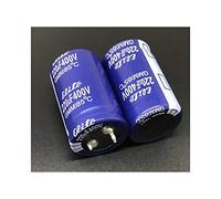 Accessori elettronici 2pcs 220uF 400V Elite Series 25x40mm 400V220uF Snap-in PSU Condensatore elettrolitico in alluminio Dispositivi elettronici