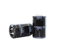 Accessori elettronici 2PCS-24PCS 10000uF 63V 63V10000UF Condensatore elettrolitico 10000UF 63V 30x50MM Dispositivi elettronici (Size : 10PCS)