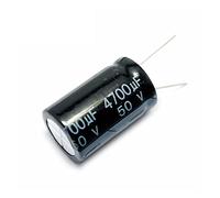 Accessori elettronici 2PCS 50v4700uf 4700uf50v 18 * 35 50v 4700uf 18x35 Condensatore Elettrolitico Dispositivi elettronici