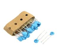 Accessori elettronici 30pcs AC In primo piano 2000V 68pF Attraverso un'efficacia affidabile Foro Radiale Condensatori a dischi ceramici DIP ad alta tensione Blu