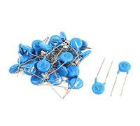 Accessori elettronici 30pcs AC In primo piano 400V 2200pF Attraverso un'efficacia affidabile Foro Radiale Piombo 9mm Piombo Passo DIP Condensatori a dischi ceramici Blu