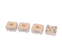 Accessori elettronici 444HF 20pF2 Capacitance Medium Variodence Condensatore variabile regolabile 4 pezzi (444HF 20pF 2 Kapazitt Medium Variodence Einstellbarer variabler Kondensator 4St