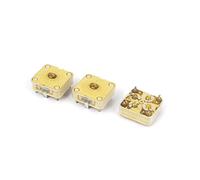 Accessori elettronici 444HF Modell Dual 20pF Capacitance Medium Variodence Condensatore variabile regolabile 3 pezzi (444HF Modell Dual 20pF Kapazitt Medium Variodence Einstellbarer variabler Kondensa