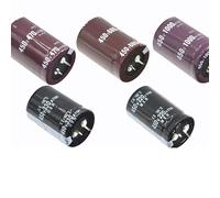 Accessori elettronici 450V 220uF 330uF 470uF 680uF 1000uF Condensatore elettrolitico in alluminio 220MFD 330MFD 470MFD 680MFD 1000MFD 450wv 450vdc 220mf 330mf Dispositivi elettronici (Size : 450v220u
