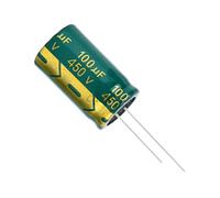 Accessori elettronici 5 pz/lotto 450V100UF Ad Alta Frequenza Bassa Impedenza 100UF 450V 18 * 30mm 20% Condensatore Elettrolitico In Alluminio Radiale 100000NF 20% Dispositivi elettronici