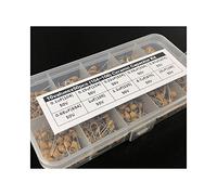 Accessori elettronici 500pcs 10Valuesx50 0.1uF ~ 10uF Kit assortito di condensatori ceramici multistrato/monolitico con scatola di immagazzinaggio Dispositivi elettronici
