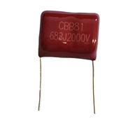 Accessori elettronici 500pcs CBB81 683 2000V 683J 2KV 68NF 0.068uF P20 CBB81 Capacità Dispositivi elettronici