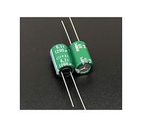 Accessori elettronici 50pcs 1200uF 6.3V NCC Serie KZE 10x16mm Low ESR for scheda madre 6.3V1200uF Condensatore elettrolitico in alluminio Dispositivi elettronici