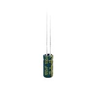 Accessori elettronici 50pcs 16V100UF 5 * 11 5 * 12MM 100UF 16V Bassa ESR/Impedenza Condensatore elettrolitico in alluminio ad alta frequenza Dimensioni Dispositivi elettronici