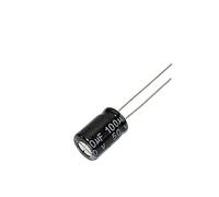 Accessori elettronici 50pcs 50V100uf 8x12mm Condensatore elettrolitico in alluminio 100uf50v 50v100mf 100mf50v 50v100MFD 100MFD50Volt 50v 100uf 50wv 100mf Dispositivi elettronici