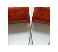 Accessori elettronici 50pcs CBB 474 630V 474J CBB21 0.47uF 470nF P20 Condensatore a film in polipropilene metallizzato Dispositivi elettronici