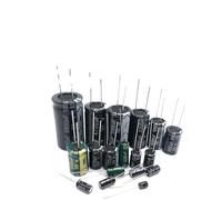 Accessori elettronici 50V 1uf 4.7uf 10uf 47uf 100uf 220uf 470u 3300uf 4700uf 6800uf Condensatore elettrolitico in alluminio Dispositivi elettronici (Size : 50v 470uf 20pcs)