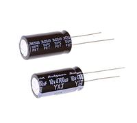 Accessori elettronici 5PCS 10V4700UF 12.5X25MM Condensatore elettrolitico 4700uf 10v 4700uF/10V Ad alta frequenza Bassa resistenza Lunga durata Dispositivi elettronici