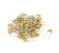 Accessori elettronici 60pcs 50V 330nF Through Hole Radial Lead DIP Condensatori a dischi ceramici multistrato(60 pezzi 50-V 330nF Durchgangsloch Radial Вlе? DIP Mehrschichtkeramikscheibenkondensatoren