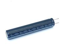 Accessori elettronici 6pcs 68UF 400v 68UF Condensatore elettrolitico in alluminio Dimensioni 10 * 55 Dispositivi elettronici