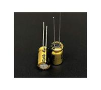 Accessori elettronici Accessori elettronici 100pcs 47uF 63VFW Series 6.3x11mm 63V47uF Condensatore elettrolitico in alluminio audio