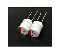 Accessori elettronici Accessori elettronici 5pcs 470uF 16V FP 10x12.5mm Basso ESR Grado superiore 16V470uF VGA/Scheda madre Condensatore solido Dispositivi elettronici