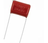 Accessori elettronici Accessori elettronici Kit condensatore 10PCS 630V334J 0.33UF 15MM 630V 334 330NF CBB condensatori condensatori a film in polipropilene Dispositivi elettronici