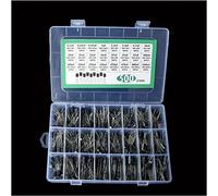 Accessori elettronici Accessori elettronici Kit condensatore 500 Pz/lotto 0,1 UF-1000 UF 24 Valori Condensatori elettrolitici in alluminio Condensatore elettrolitico misto 16-50 V Kit assortiti e co