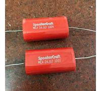 Accessori elettronici Condensatore a divisione di frequenza con pin in rame grossolano serie MEA 24u f100v generazione 25uf 1 pz Dispositivi elettronici