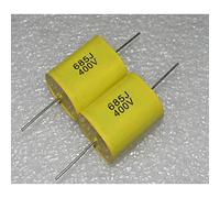 Accessori elettronici Condensatore a film a divisione di frequenza ad ultrasuoni assiale MEA 400V 6.8uf 685j 400VDC 10 pezzi Dispositivi elettronici