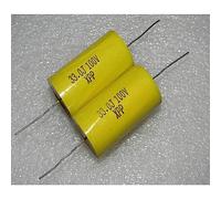 Accessori elettronici Condensatore a film a divisione di frequenza assiale con perno in rame 100V 33UF 336J 100VDC 1 pz Dispositivi elettronici