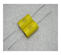 Accessori elettronici Condensatore a film a divisione di frequenza assiale through-the-core MET 250V 10UF 106J 250VDC 10 pezzi Dispositivi elettronici