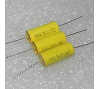 Accessori elettronici Condensatore a film assiale infinito JRD MKT 250V1.8uf 185K ad alta frequenza crossover audio infinito 10 pezzi Dispositivi elettronici