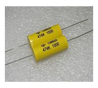 Accessori elettronici Condensatore a film di assorbimento IGBT GD CBB20 1000 V 0,47 UF 474 K in rame, 1 pz. Dispositivi elettronici