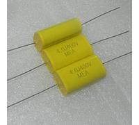 Accessori elettronici Condensatore a film di poliestere metallizzato non induttivo assiale serie 400v4uf 405J 4.0J MEA. 1 pz