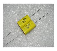 Accessori elettronici Condensatore a film MEA 250V 4.7uf 475j 250VDC assiale passante frequenza centrale divisione 10 pezzi Dispositivi elettronici