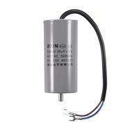 Accessori elettronici Condensatore di funzionamento CBB60 da 30 uF 450 V CA 2 fili 50/60 Hz Cilindro 96x45 mm con perno di fissaggio terminale M8 for avviatore elettronico pompa acqua compressore d'ar