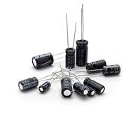 Accessori elettronici Condensatore elettrolitico 1 pz 16V 25V 50V Condensatore elettrolitico in alluminio 1UF 2.2UF 3.3UF 4.7UF 10UF 22UF 33UF 47UF 100UF 220UF 330UF 470UF Condensatori Dispositivi ele