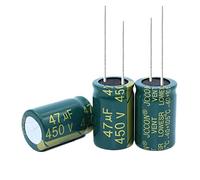 Accessori elettronici Condensatore elettrolitico 1 pz Condensatore elettrolitico ad alta frequenza 20% 6.3V 10V 16V 25V 50V 100V 400V 450V 1500UF 3300uf 4700uf 22uf 8.2uf 470uf 2200uf 680uf Dispositiv