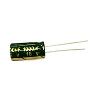Accessori elettronici Condensatore elettrolitico 100PCS 1000UF 16V 8X16 Condensatore elettrolitico in alluminio ESR basso Dispositivi elettronici