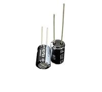 Accessori elettronici Condensatore elettrolitico 10Pcs/100pcs 470uF 35V 10x16mm Ampia gamma di temperature 35V470uF Condensatore elettrolitico in alluminio Dispositivi elettronici (Size : 10Pcs)
