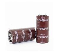 Accessori elettronici Condensatore elettrolitico 12PCS-2PCS 3300UF 80V 80V3300UF 25 * 50MM Dispositivi elettronici (Size : 10PCS)