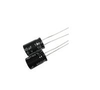Accessori elettronici Condensatore elettrolitico 1UF 4.7UF 22UF 33UF 47UF 56UF 100UF 220UF 330UF 470 Uf 10V 16V 25V 35V 50V 63V 100V 400V 6 * 12 mm Elettrolita in alluminio Dispositivi elettronici (S
