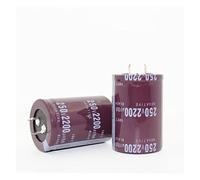 Accessori elettronici Condensatore elettrolitico 20pcs-2pcs 2200UF 250V 250V2200UF 2200uf250v Condensatore elettrolitico di capacità 35 * 50mm Dispositivi elettronici (Size : 12PCS)