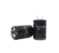Accessori elettronici Condensatore elettrolitico 2PCS 200V470UF 470UF 200V 22 * 30mm Dispositivi elettronici